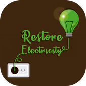 Restore electricity icon