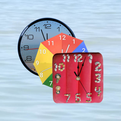 Holiday Beach Clockfaces for Battery Saving Clocks icon