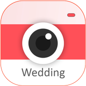 Wedding Cam - Pretty  Wedding Filter أيقونة