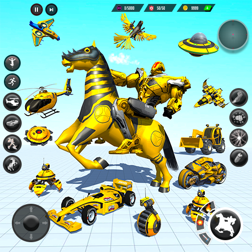 Horse Game Robot Car Game icon
