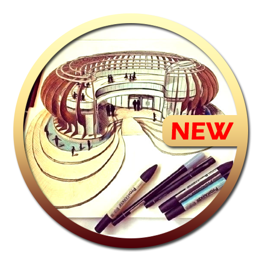 Architectural Sketch Drawing icon