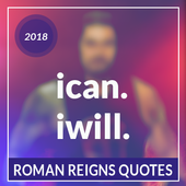 WWE  Roman Reigns Quotes/Status icon