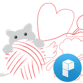 Tема Люблю мою Китти иконка