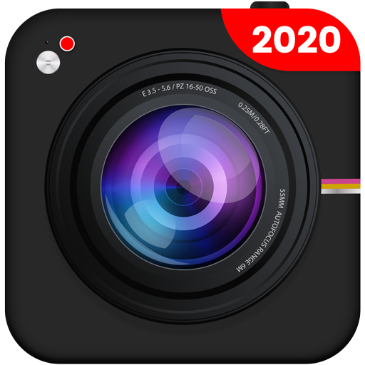 HD camera, selfie Camera, DSLR Blur effect icon