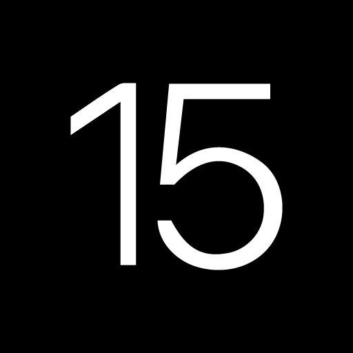 iOS 15 Black - Icon Pack icon
