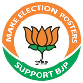 BJP Party Poster Maker - Make Election Posters icon