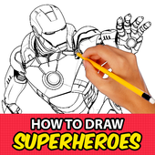 How to Draw Superheroes Marvel icon