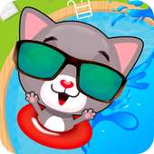 Talking Cats: Tom Blast Pool