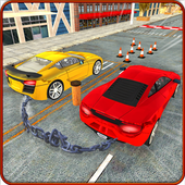 Chained Cars Real Ramp Crash Driving icon