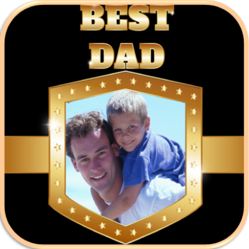 Fathers day photo frames icon