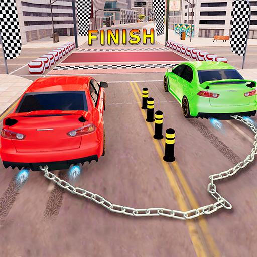 Chained Car Racing 2020: Chained Cars Stunts Games icon