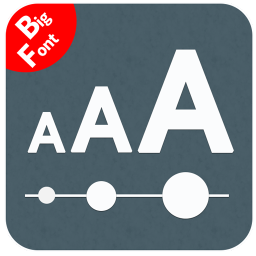 Big Font - Change Font Size &amp; Display Size Enlarge icon