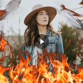 Fire Effect Video Maker icon