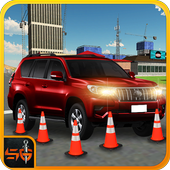 Offroad Luxury Prado Car Parking Simulator 2018 icon