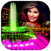 Water Fountain Photo Frames أيقونة