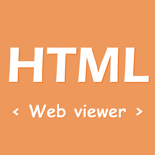 HTML web viewer icon