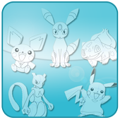 Learn How to Draw Pokemon Characters icon