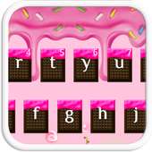 Pink Chocolate keyboard Theme on 9Apps