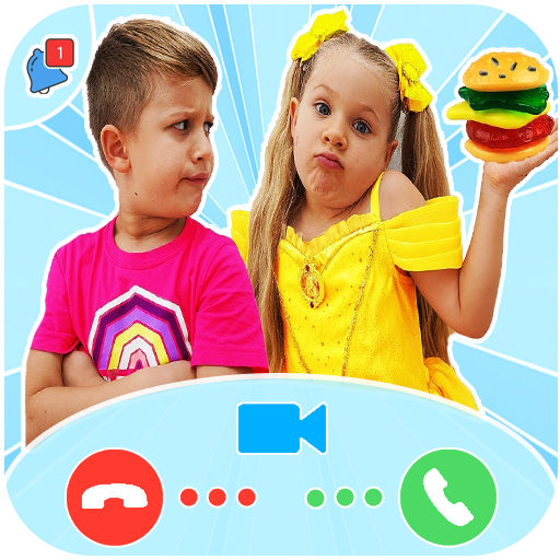 Diana and Roma Call and Chat Simulator icon