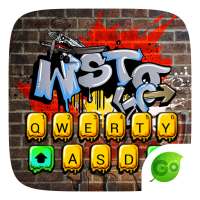 Graffiti Style Keyboard Theme on 9Apps