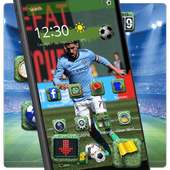 David Villa Football(Soccer) Sports Theme