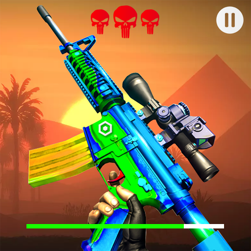 ikon petualangan komando nyata: sniper king 3D