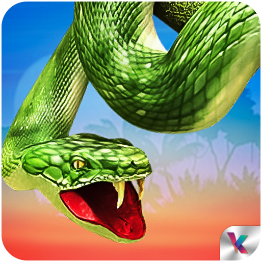 Wild Anaconda Snake Attack 3D icon