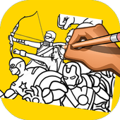 How to Draw Superheroes icon