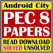 PEC 8 Past Papers 2018 (Solved) on 9Apps