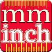 Milimeter and Inch (mm &amp; in) Convertor icon
