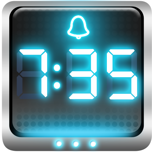 ikon Alarm Clock Neon
