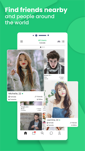 Gotcha! – Worldwide Friends Finder, Chat and Meet screenshot 1