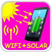 Solar Battery Charger Prank أيقونة