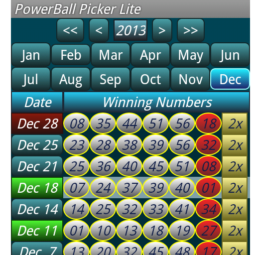 PowerBall Picker Lite icon