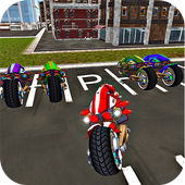 Sci Fi Bike Driving School 3D icon