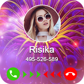 3D Color Caller Screen - Love Caller Screen أيقونة