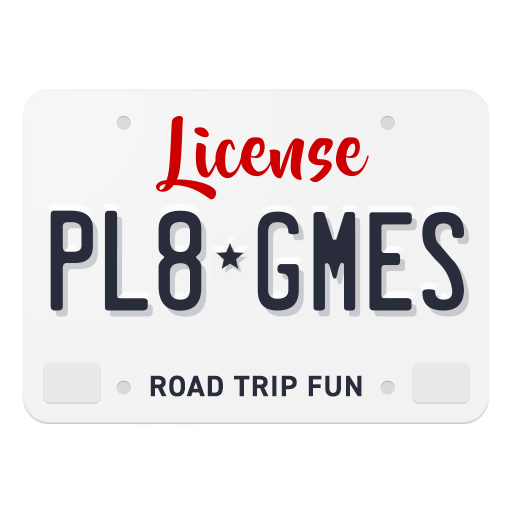 License Plate Games - Road Trip Fun icon