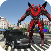 Flying Offroad 4x4 Robot 3D icon