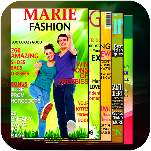 Magazine cover page photo editor : Photo frame أيقونة