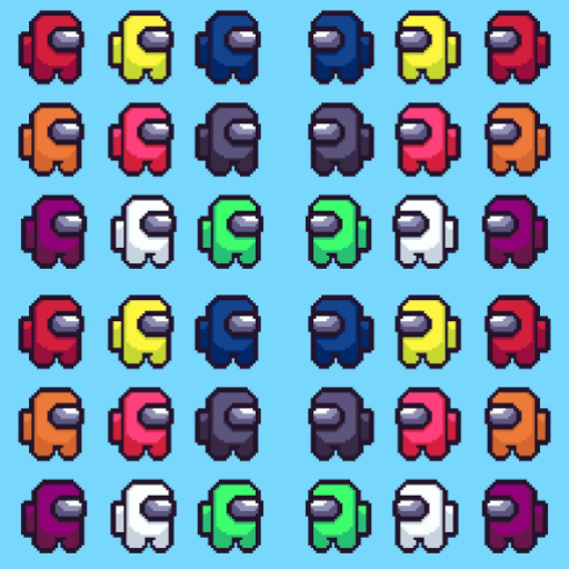 Maker Icon Amongus Pixel icon