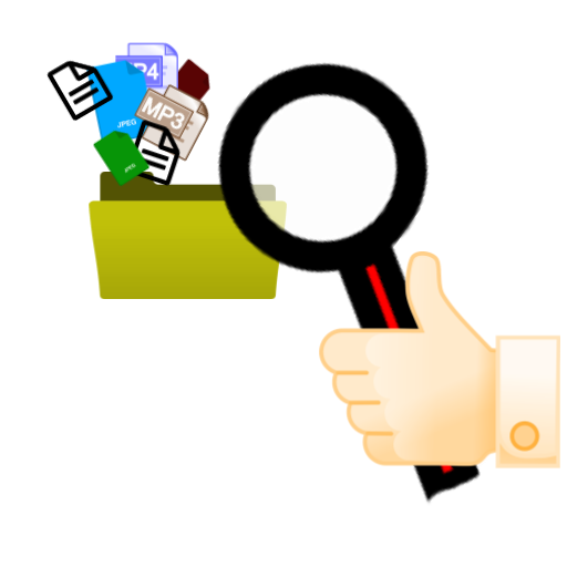 Find Files (search on phone/tablet) icon