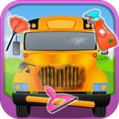 My School Bus - Cleaning Game icon