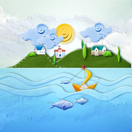 Бумажный Мир Живые Обои иконка