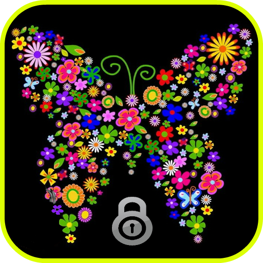 Butterflies Lock Screen Wallpaper icon