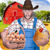 Poultry Farm Simulator Countryside Tractor Driver icon
