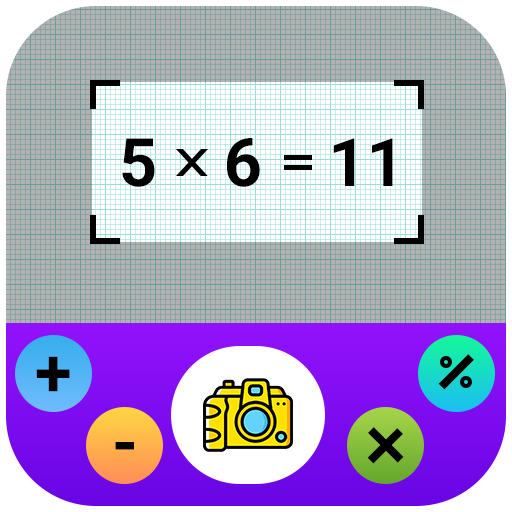 Math Camera Calculator -  Photo to Solve Formula icon