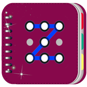 Secured Diary With Pattern Lock and Password icon