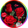 ikon New WAStickerApps Roses  Flowers Stickers