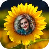 Yellow Flower Photo Frame : Flower Photo Editor HD