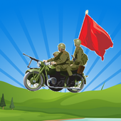 Police Moto Shooting HillClimb icon